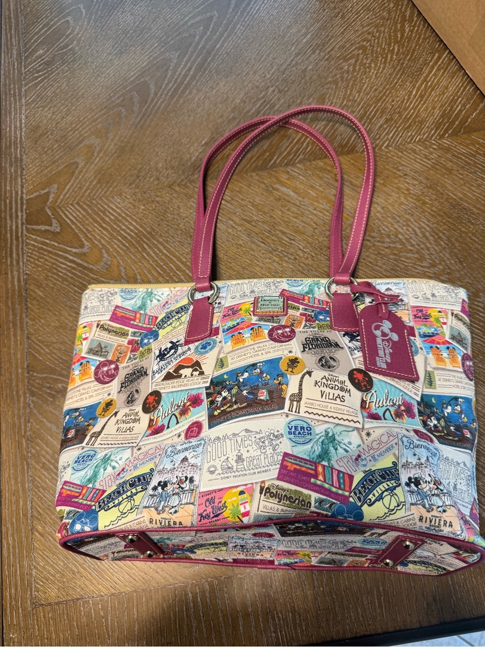 Dooney & Bourke Disney Vacation Club Tote